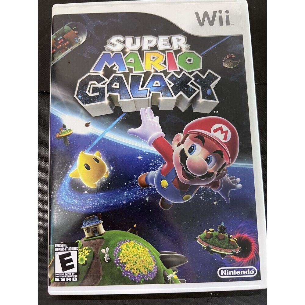 Super Mario Galaxy Nintendo Wii, 2007 Complete With Manual Included